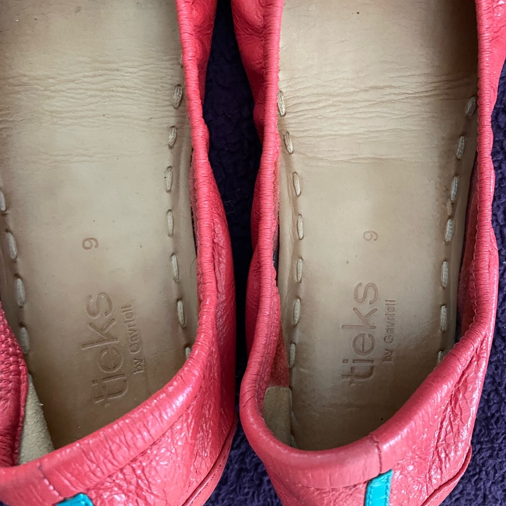 Tieks—Poppy color. - Picture 3 of 7